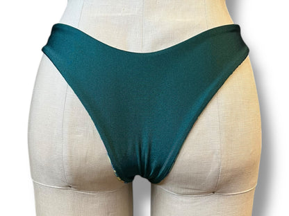 Reversible Floral Low Rise Bikini Bottoms
