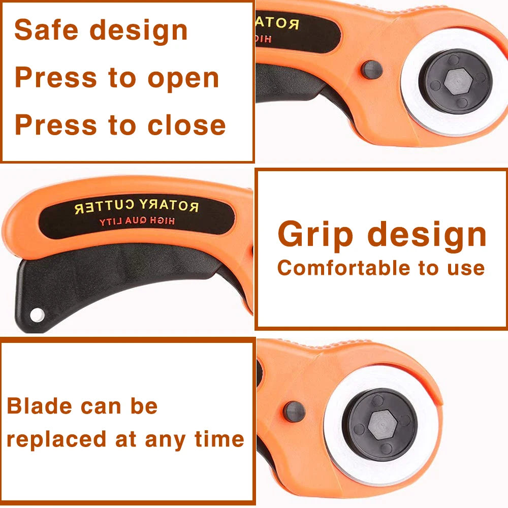 45mm Rotary Cutter with Blades