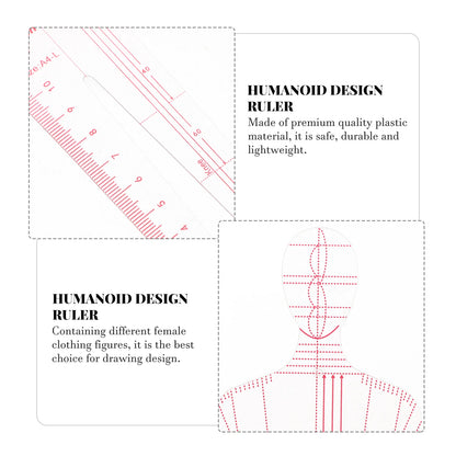 Fashion Sketching Model Rulers