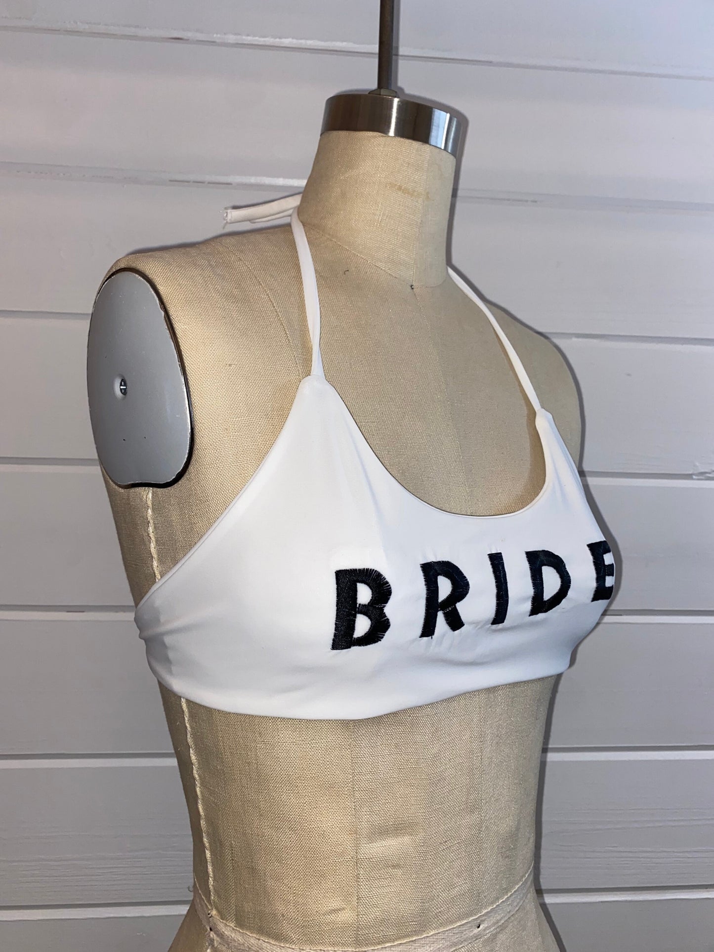 Classic Bride Embroidered Bathing Suit Top - Arly