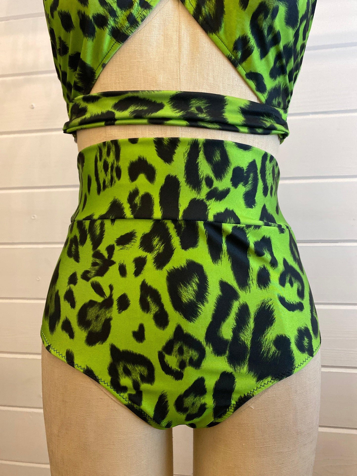 High Waist Bathing Suit Bottoms - Arly