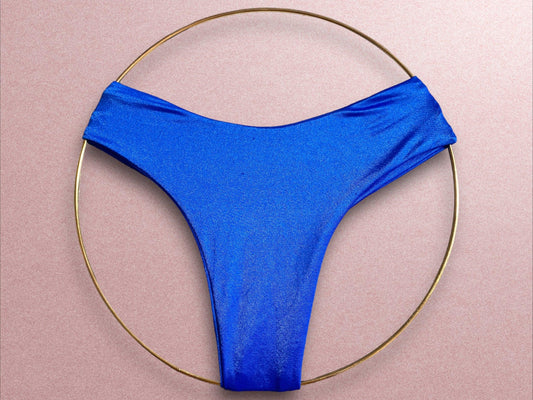 Royal Blue “Sneaky Cheeky” Bikini Bottom - Arly