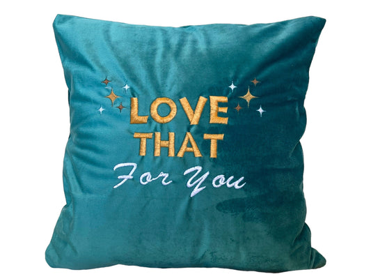 16x16 Love That Pillow Cover