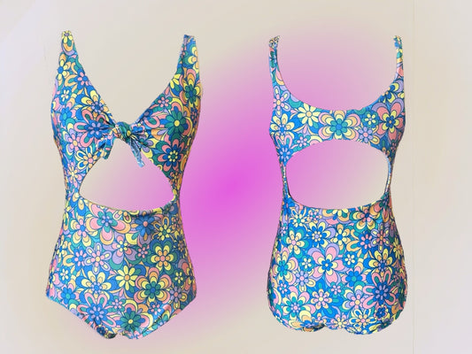 Reversible Multi Colored One-piece