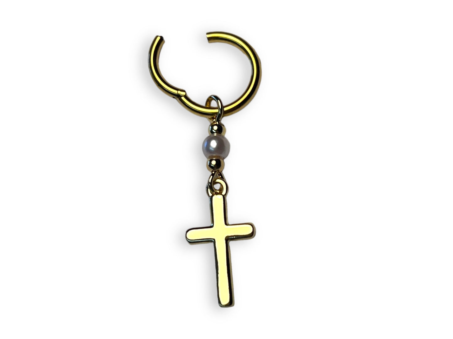 Clip On Bikini Charm Cross