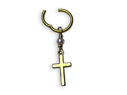 Clip On Bikini Charm Cross