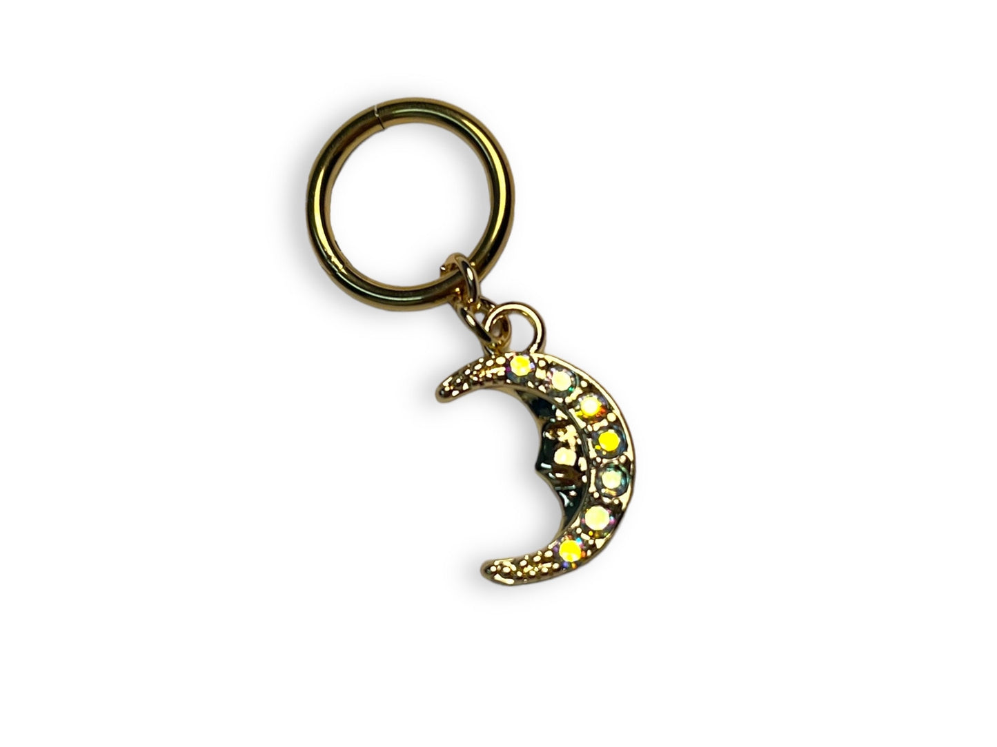 Clip On Bikini Charm Moon