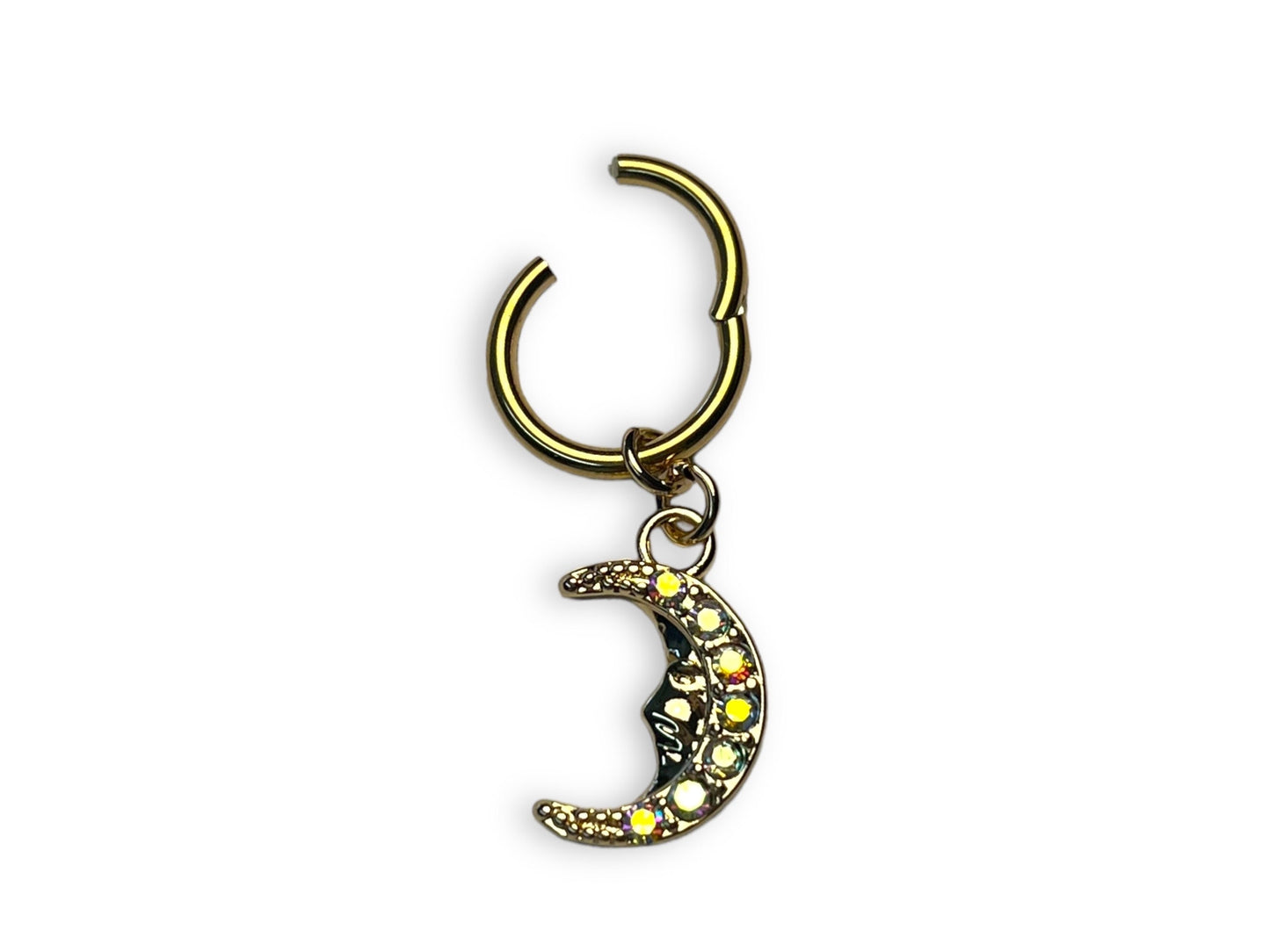 Clip On Bikini Charm Moon