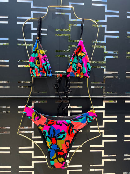 New Vintage Reversible Bikini Small