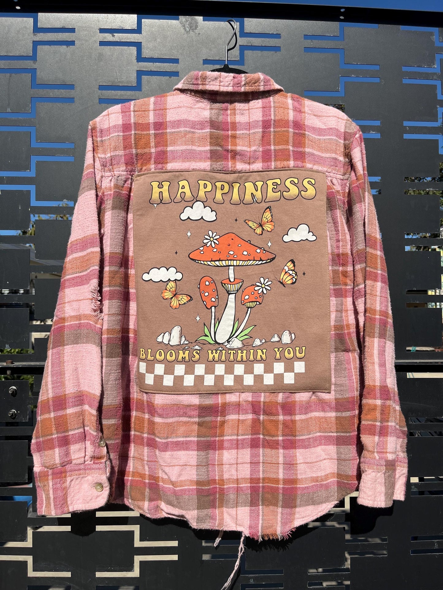 Mushroom Flannel