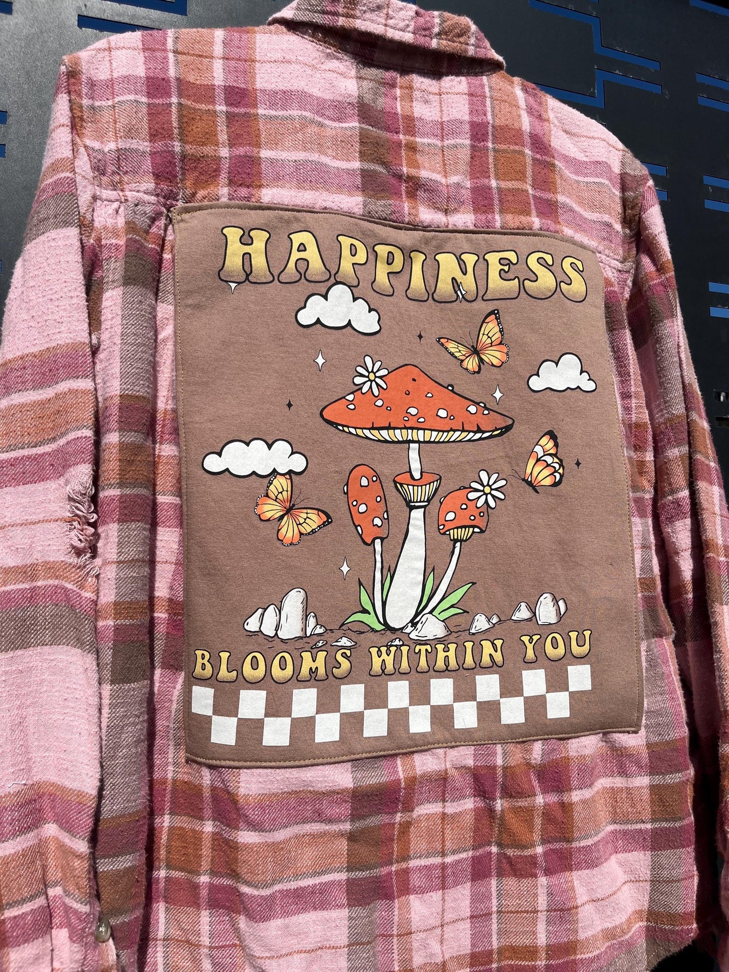 Mushroom Flannel