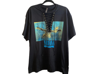 Nirvana Lace Up Shirt Dress - Arly