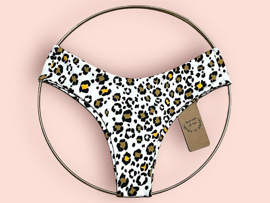 Leopard Cheeky Bikini Bottoms - Arly